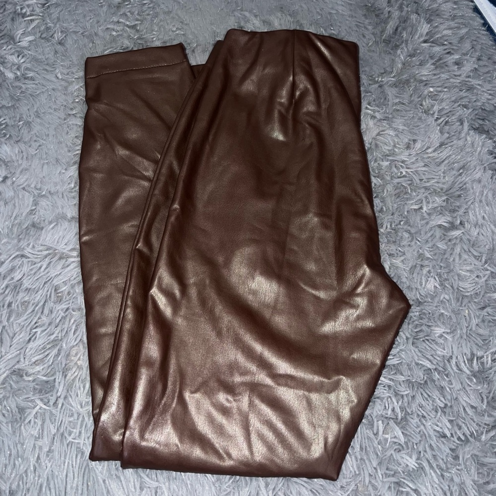Banana Republic Leather Leggings